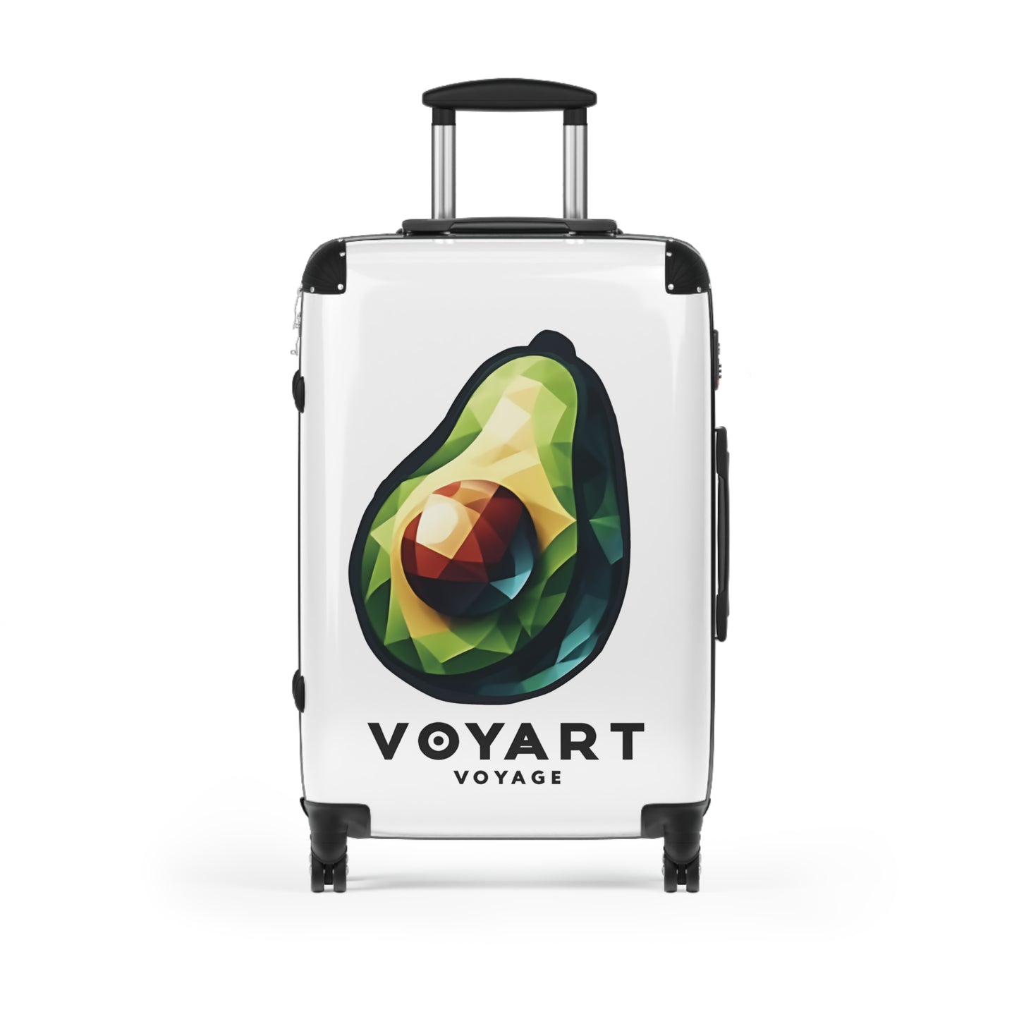 VV Rolling Suitcase w/360° Swivel Wheels: Avocado