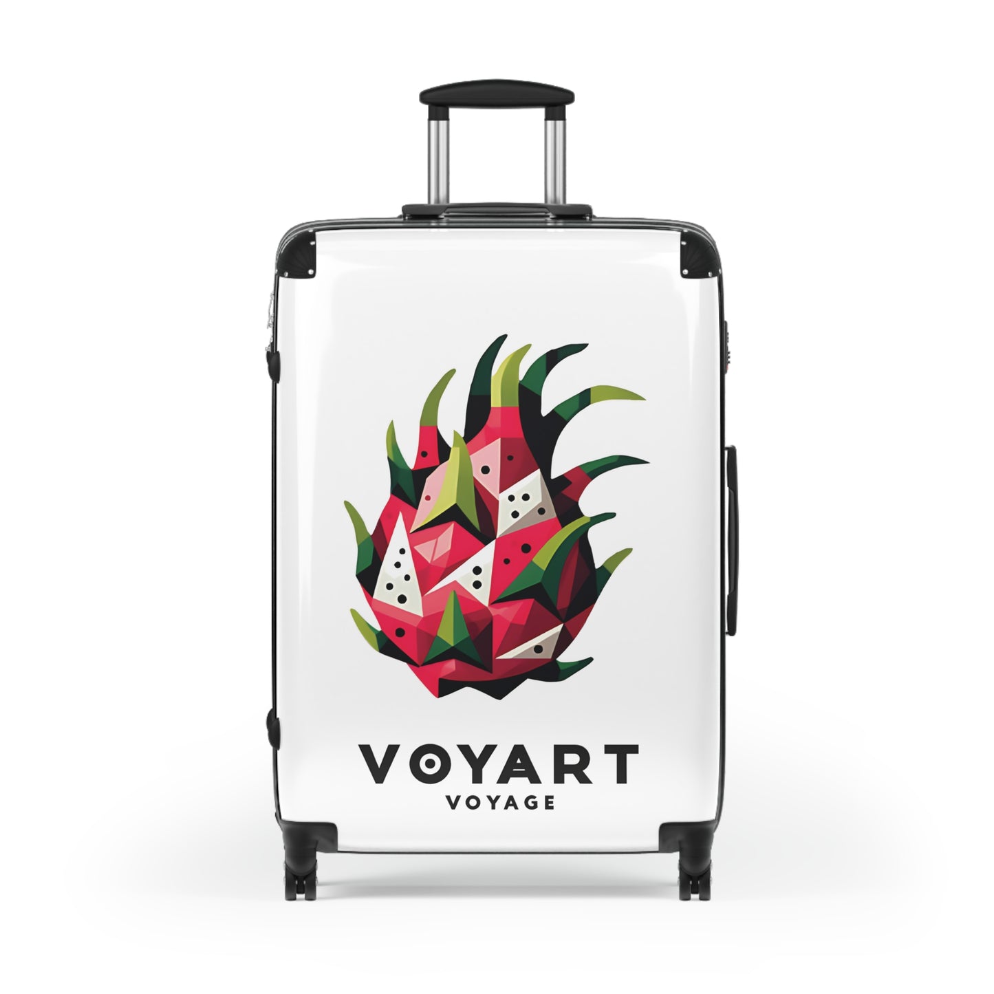 VV Rolling Suitcase w/360° Swivel Wheels: Dragon Fruit