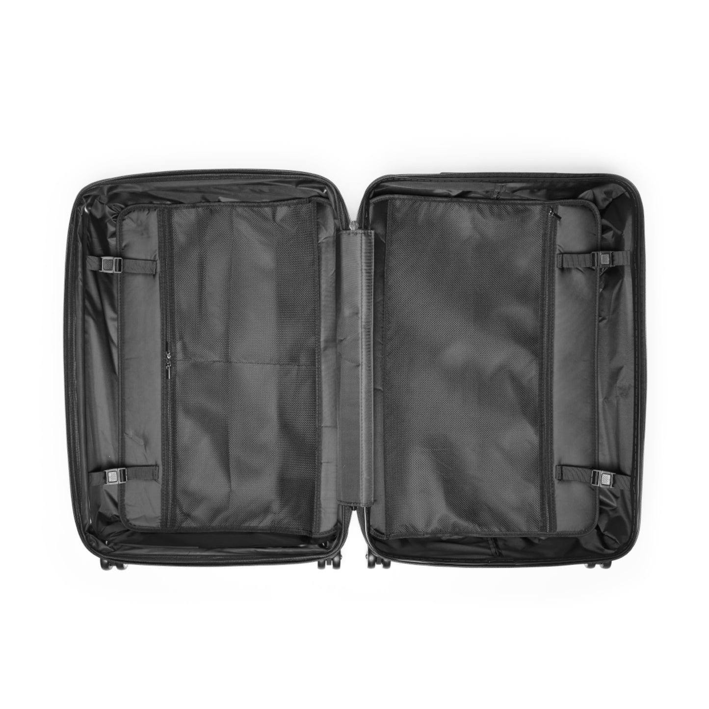 VV Rolling Suitcase w/360° Swivel Wheels: Denim & Leather