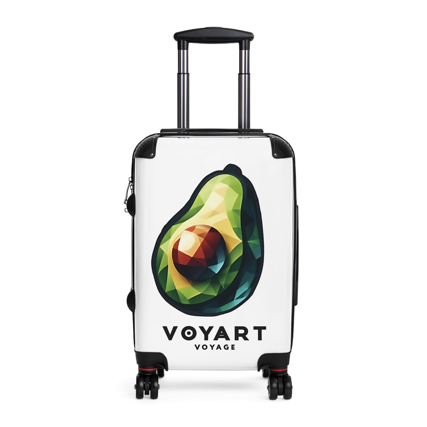 VV Rolling Suitcase w/360° Swivel Wheels: Avocado