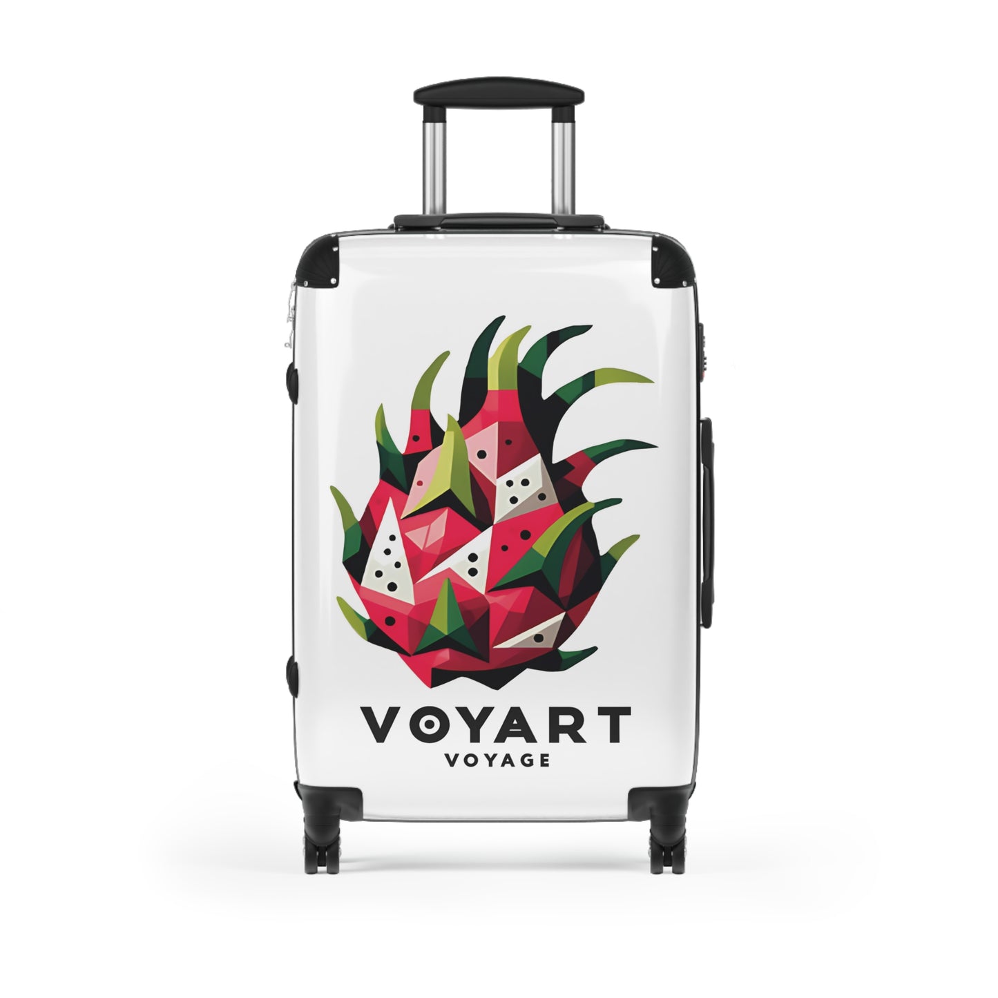 VV Rolling Suitcase w/360° Swivel Wheels: Dragon Fruit