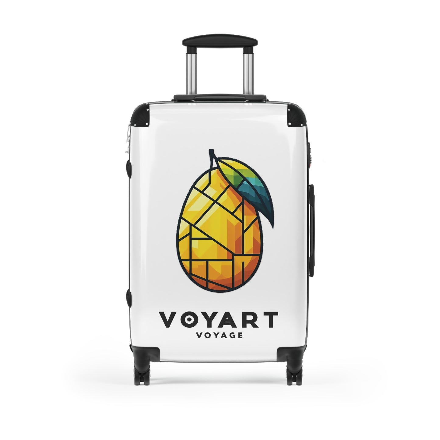 VV Rolling Suitcase w/360° Swivel Wheels: Mango