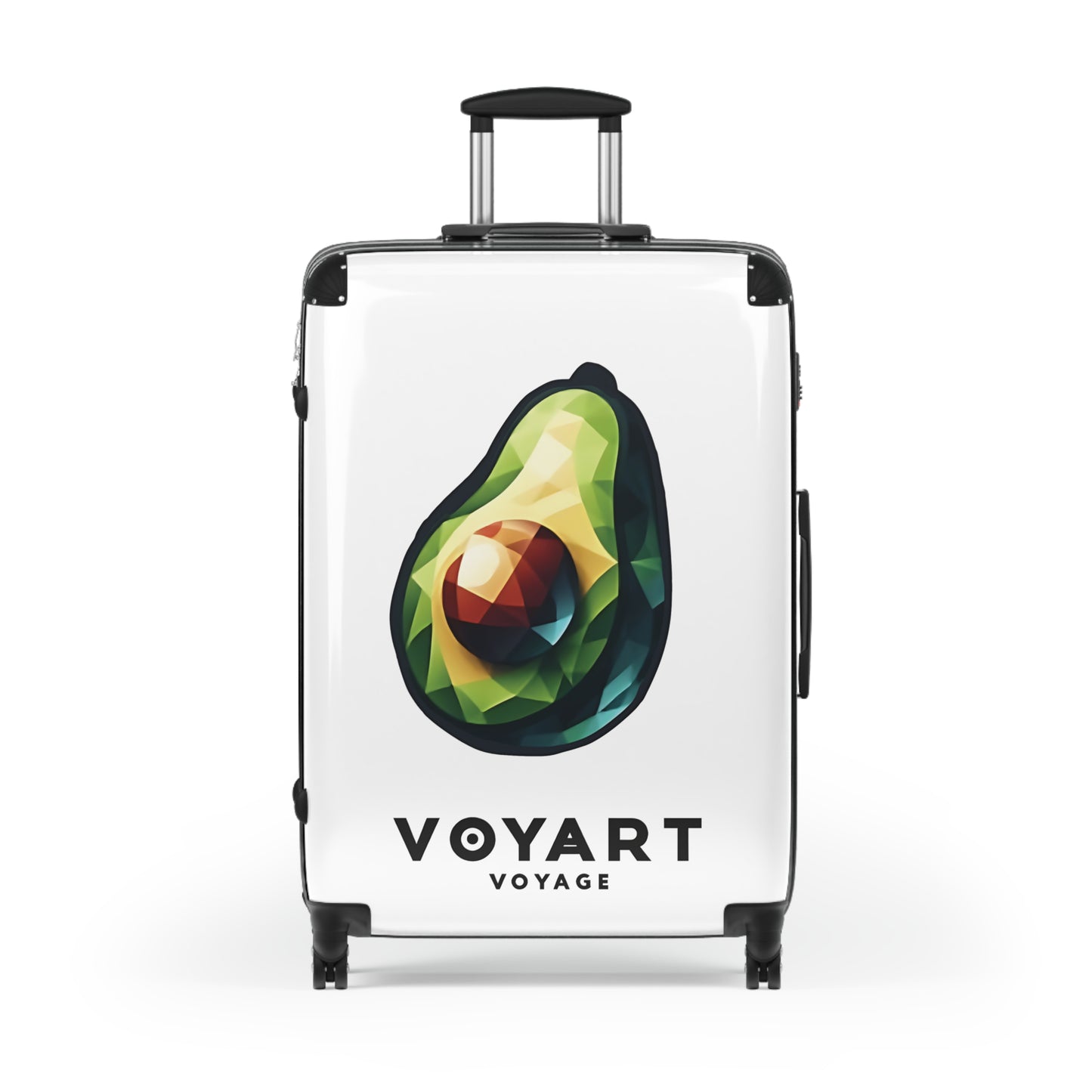 VV Rolling Suitcase w/360° Swivel Wheels: Avocado